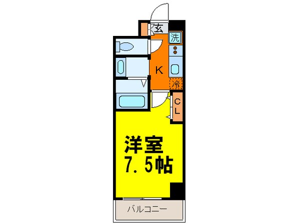 ニ－ズメゾン新栄の物件間取画像